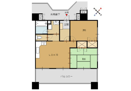 アピスカワイ 2LDK 画像3 アピスカワイ 2LDK 画像3