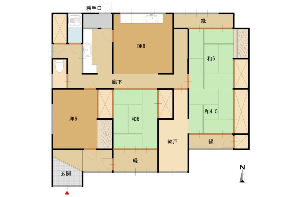 田中町25-18貸家 画像1 田中町25-18貸家 画像1