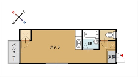 コーポＹ&Ｙ 206号室 画像1