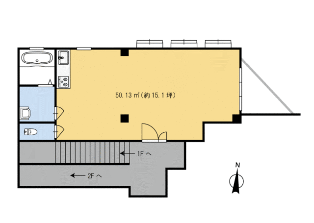 広瀬産業北吸ビル2F 画像1 広瀬産業北吸ビル2F 画像1