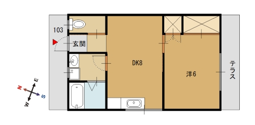 収益アパート【梅ヶ谷ハイツ】 画像1