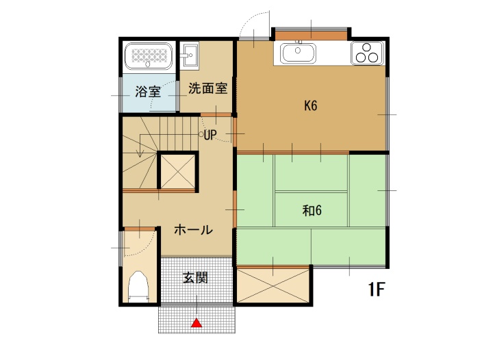 八反田南町貸家 画像1