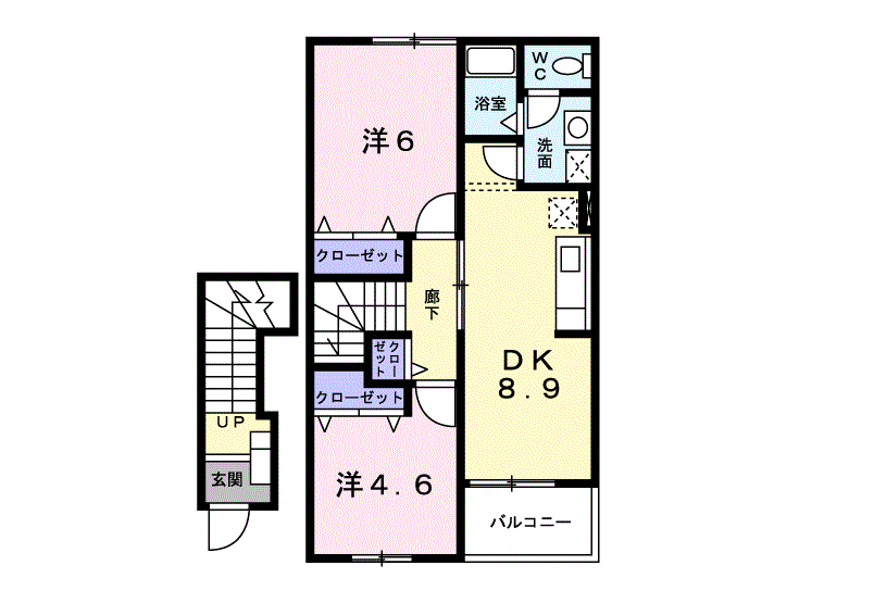 ドゥ メゾンA 203号室 画像1