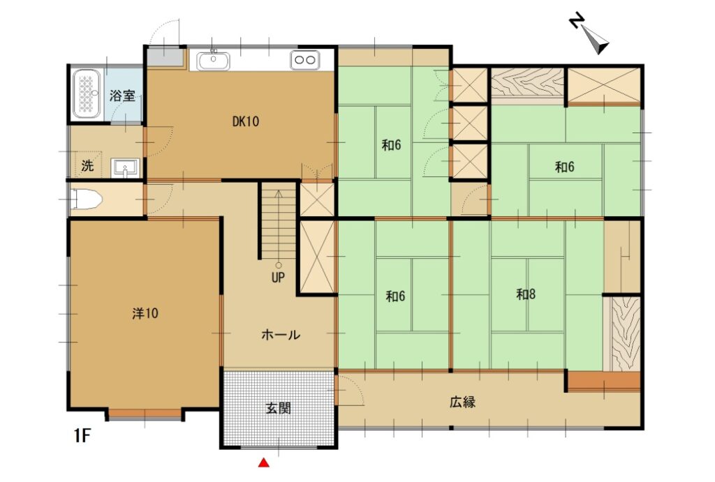 大波下中古住宅 画像1