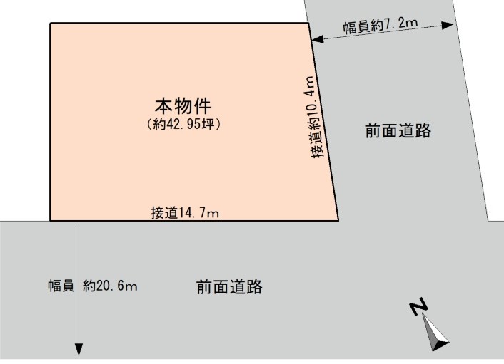余部下売土地 画像1 余部下売土地 画像1