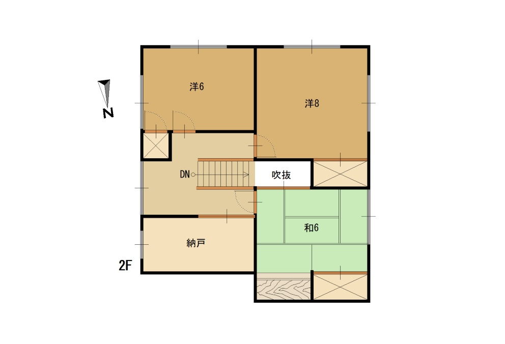 2F (間取) 2F (間取)