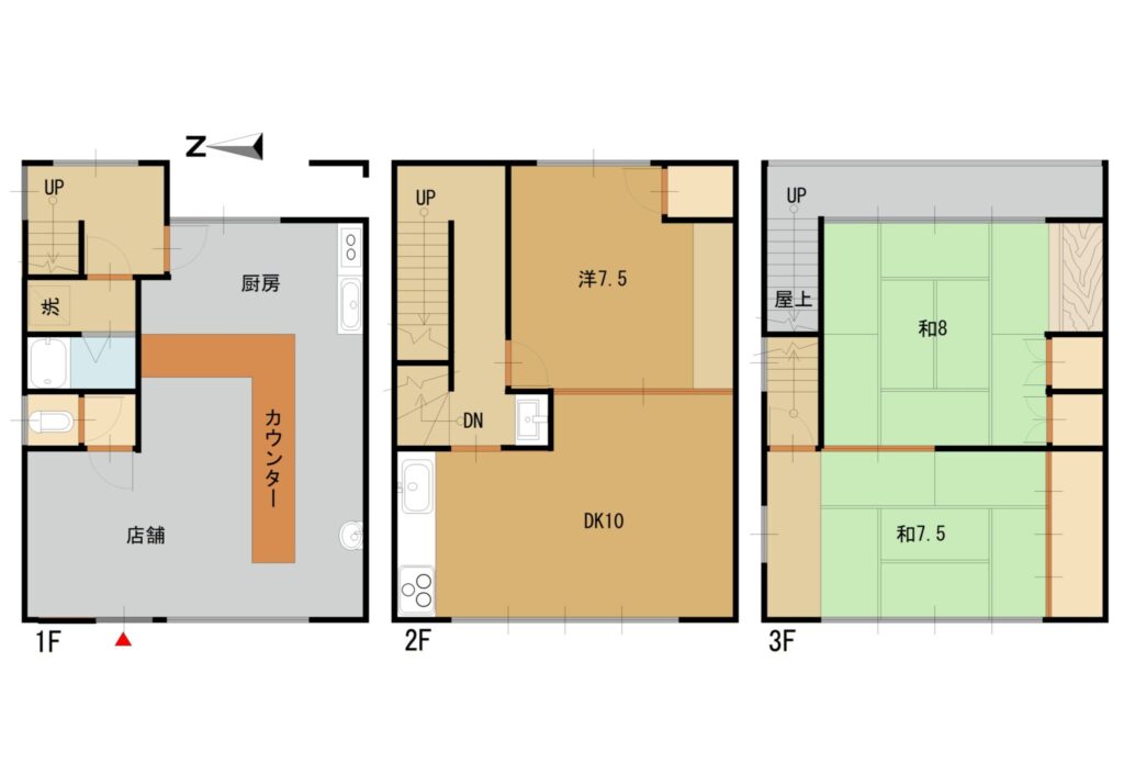 浜 売店舗兼住宅 画像1