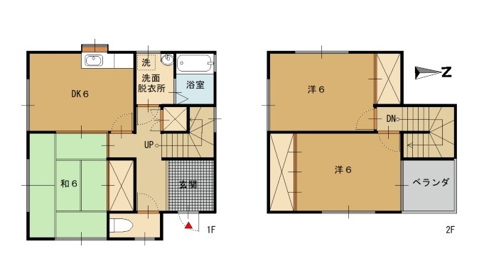 丸山中町6 貸家 画像1 丸山中町6 貸家 画像1