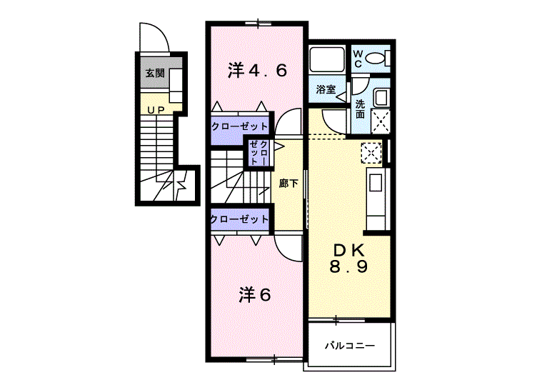 コンド・クラタニ 202号室 画像1