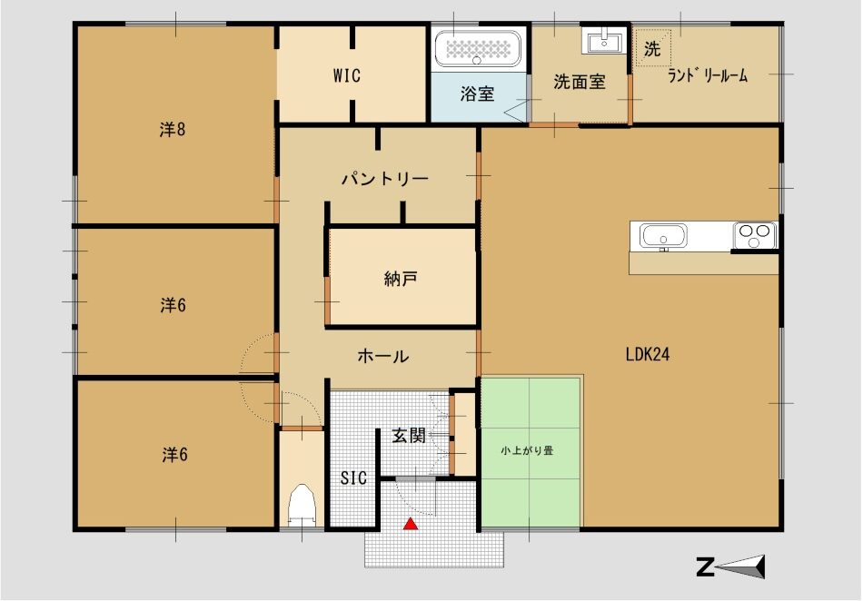 越前市上四目町中古住宅 画像1