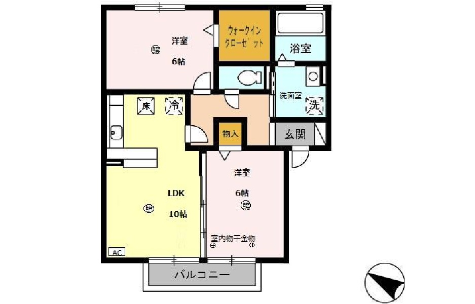 ボルゴマーレA棟 103 画像1