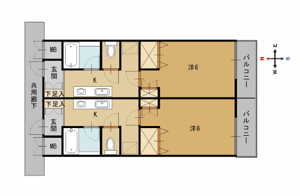 Maison・de AK　1K 101 画像1
