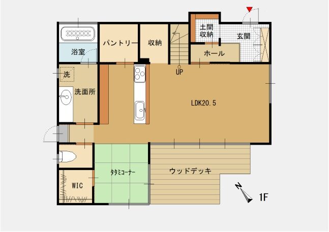 白浜台中古住宅 画像1