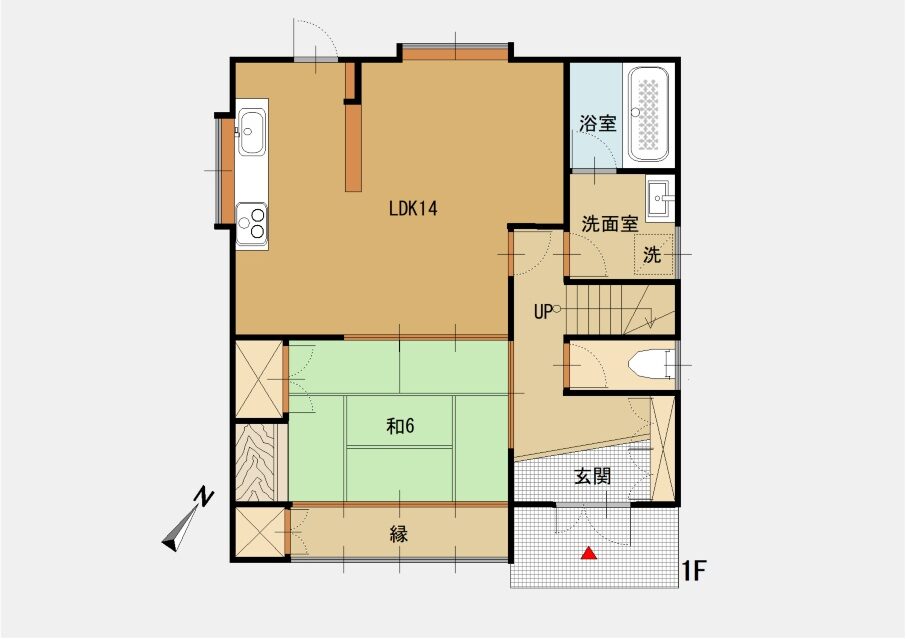 福来1065貸家 画像1