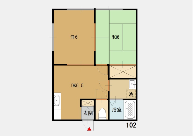 サンハイツ 102 画像1