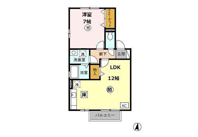 グランモア和田A 101 画像1