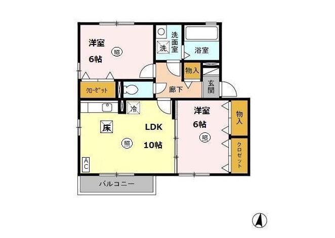 グランモア和田C 101 画像1