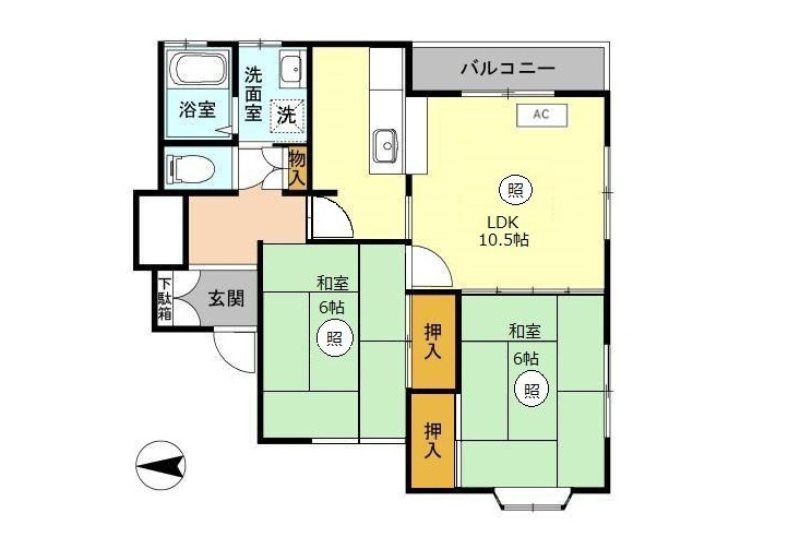 コーポユタカ 102 画像1