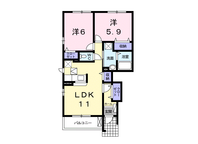 リーベ 101号室 画像1