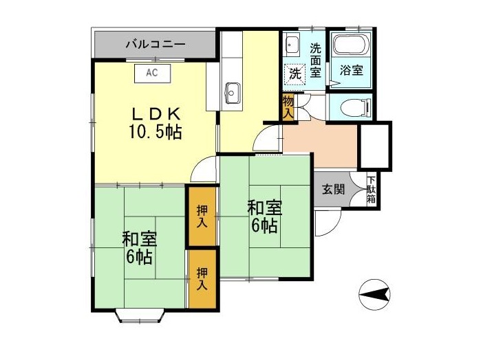 コーポユタカ 101 画像1