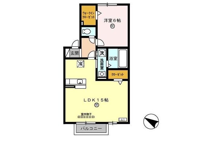 ボンゴマーレB棟 203 画像1