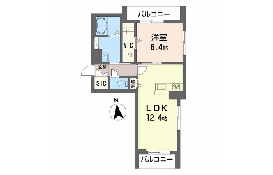 シャーメゾン境谷201 画像1