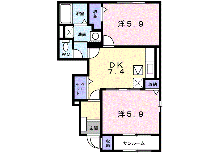 ドリーム ヒルＢ103号室 画像1