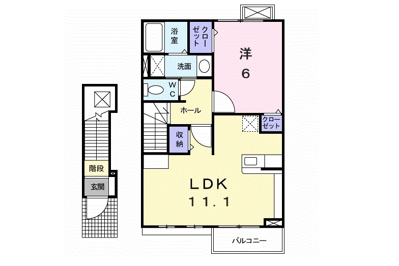 母屋 203号室 画像1