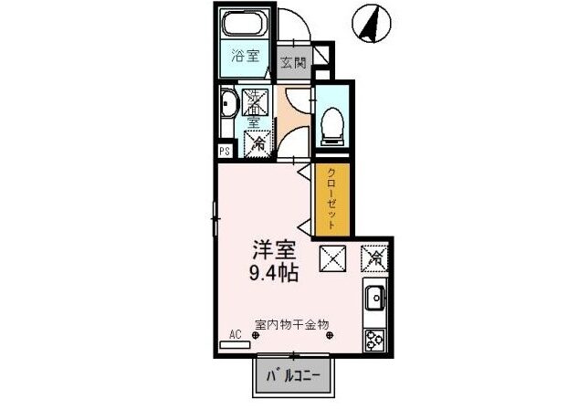 ラスールA棟 A106 画像1