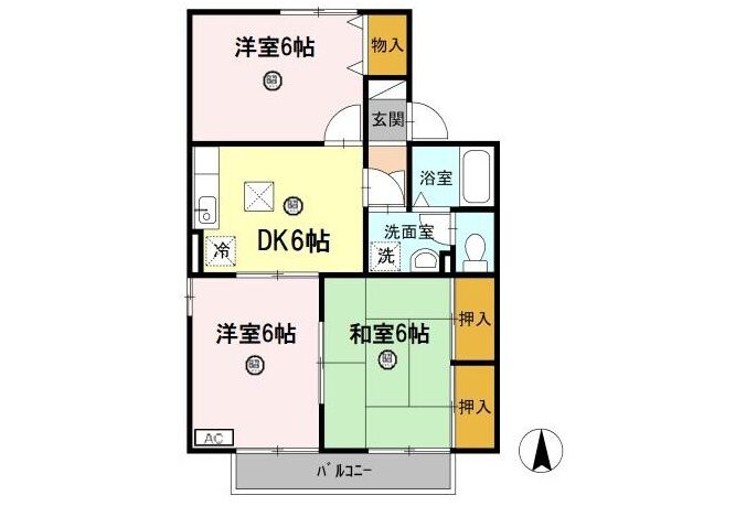 メゾン・ド・サンスマイルB棟 101 画像1