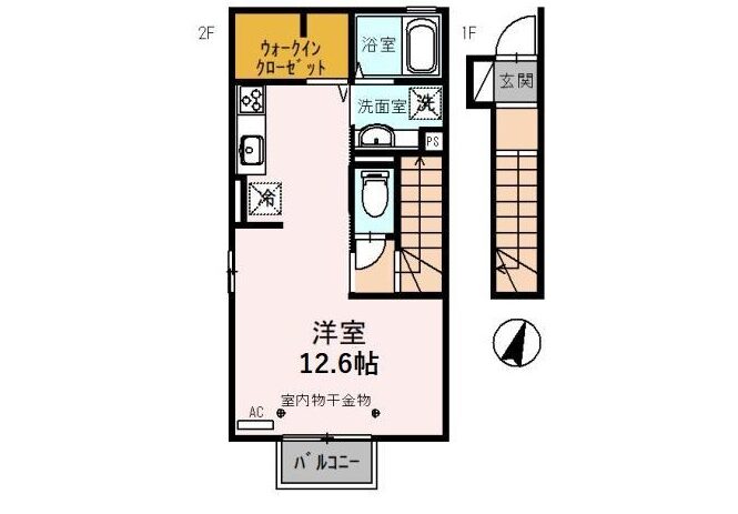 ラスールA棟 A206 画像1