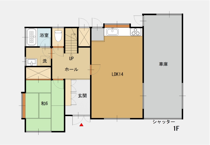 泉源寺中古住宅 画像1