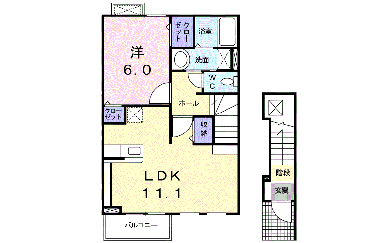 母屋 201号室 画像1 母屋 201号室 画像1
