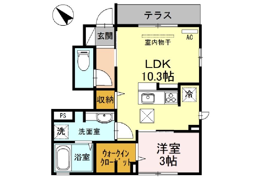 マーサ出雲 101 画像1 マーサ出雲 101 画像1