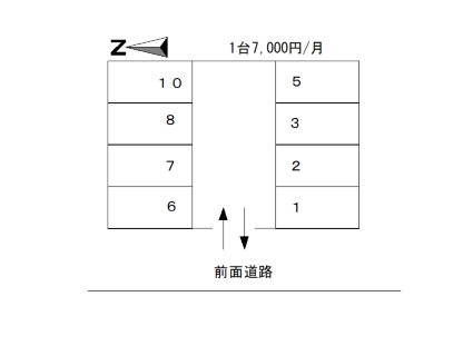 浜 七条通・八島通 月極駐車場 画像1 浜 七条通・八島通 月極駐車場 画像1