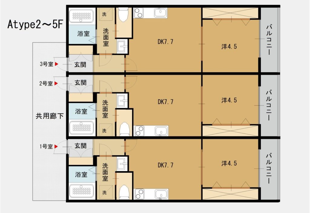 【新築】ラス・パルマス浜四条 Atype2F~5F 画像1 【新築】ラス・パルマス浜四条 Atype2F~5F 画像1